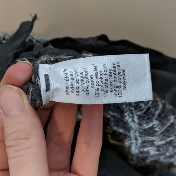 Maurices long knit sweater with extra fabric size S - Picture 8 of 10